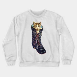 Puss in Boot Crewneck Sweatshirt